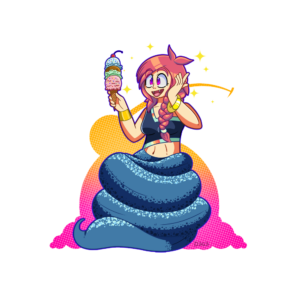 Stare Into the Sprinkles - Sticker