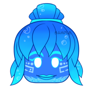 Ocean Girl - Temporary Tattoo