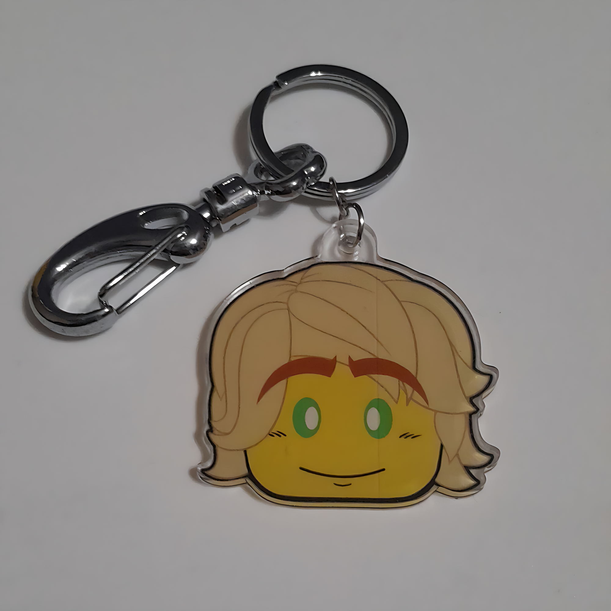 Green-Eyed Green Ninja - Charm - Image 2